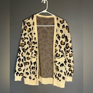 Girls XXL Cardigan with pockets